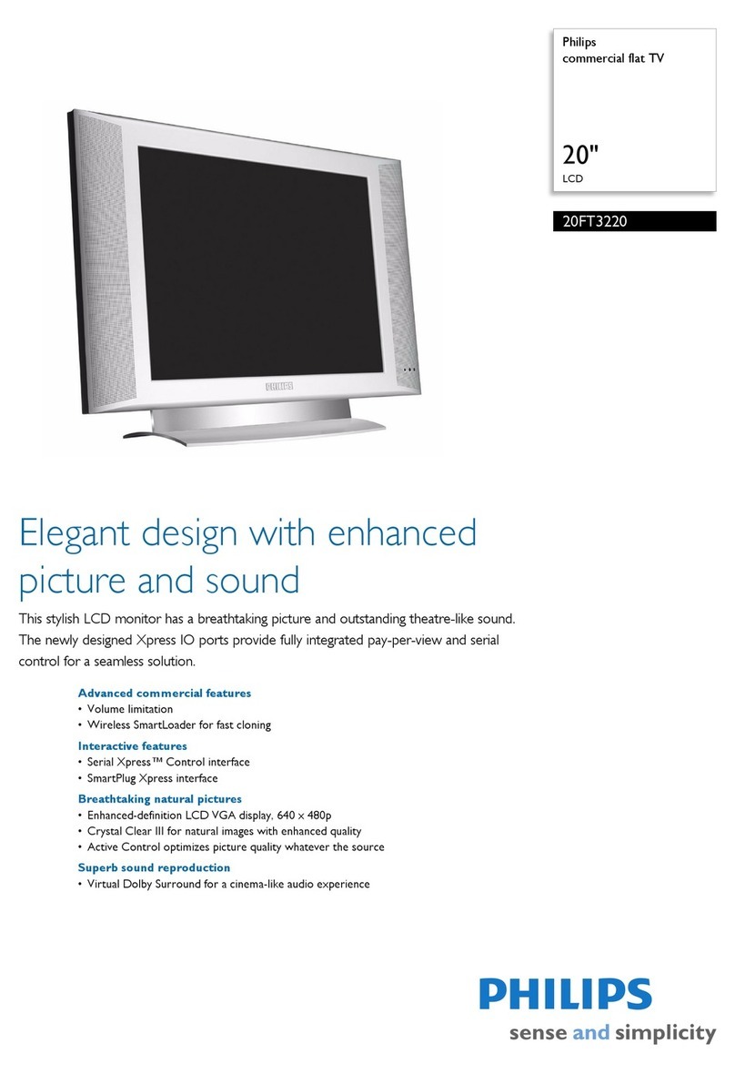 Philips 20FT3220 User manual