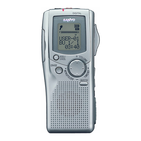 Sanyo ICR-1000 instruction manual