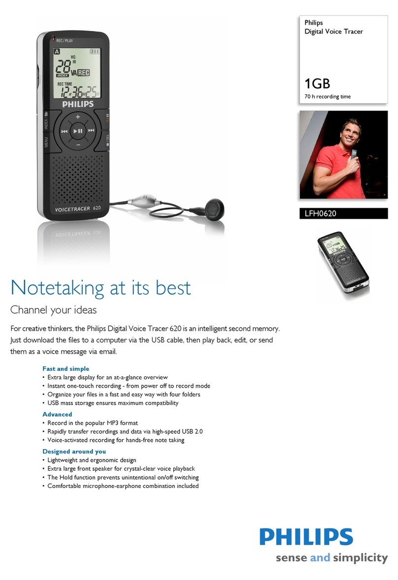 Philips LFH0620 User manual