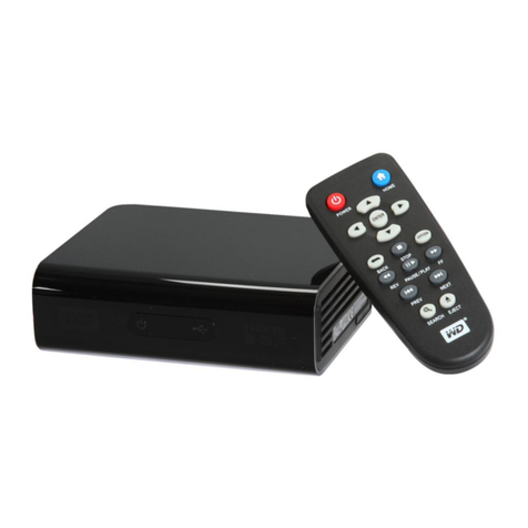 Western Digital WD00AVN - TV HD Media Player Quick install guide