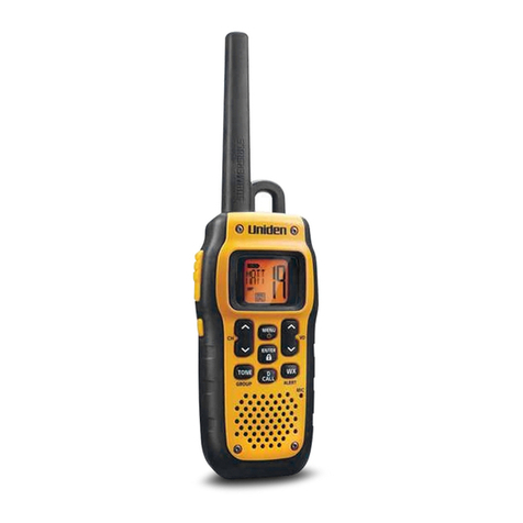 Uniden MHS050-2 User manual