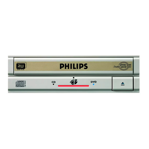 Philips DVDR1625K User manual