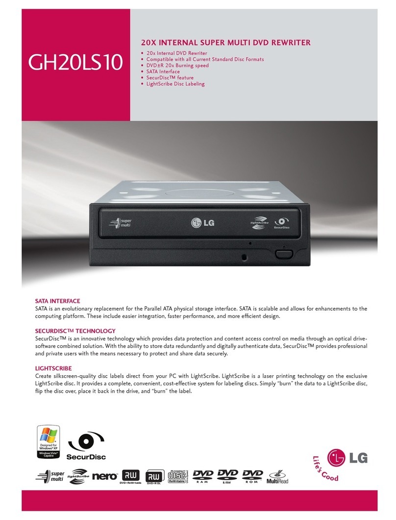 LG GH20LS10 User manual
