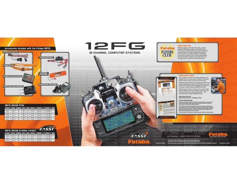 FUTABA 12FG Specifications