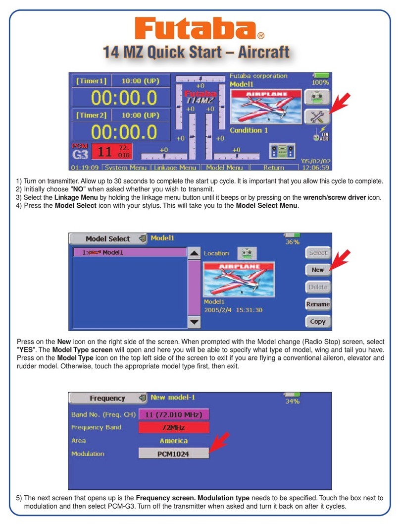 FUTABA 14MZ User manual