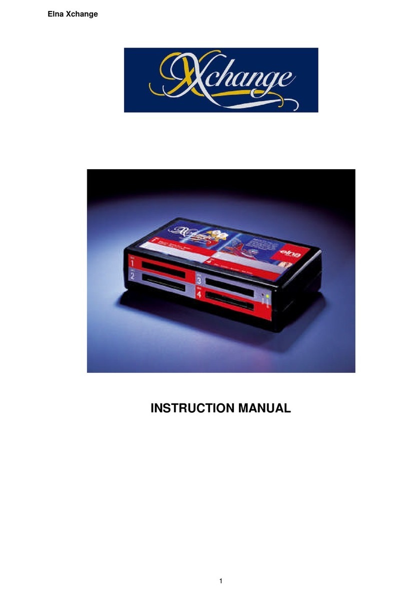 ELNA XCHANGE - 1 instruction manual