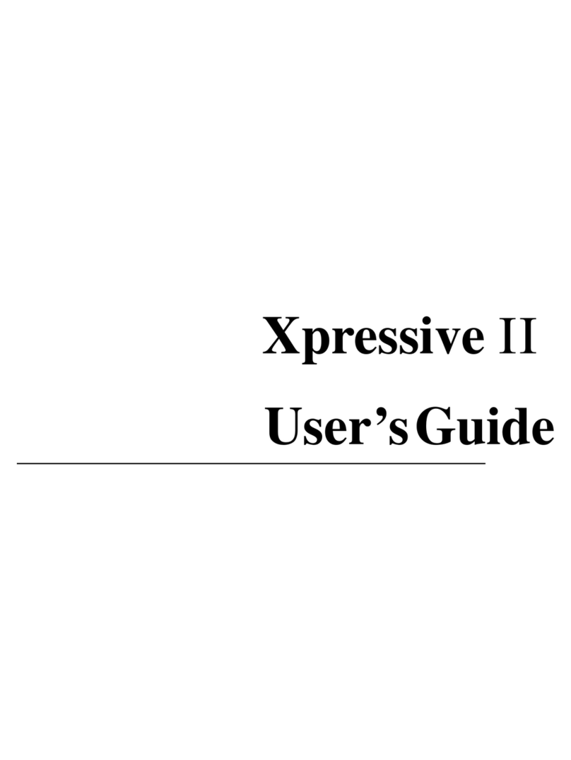 ELNA XPRESSIVE 2 user guide