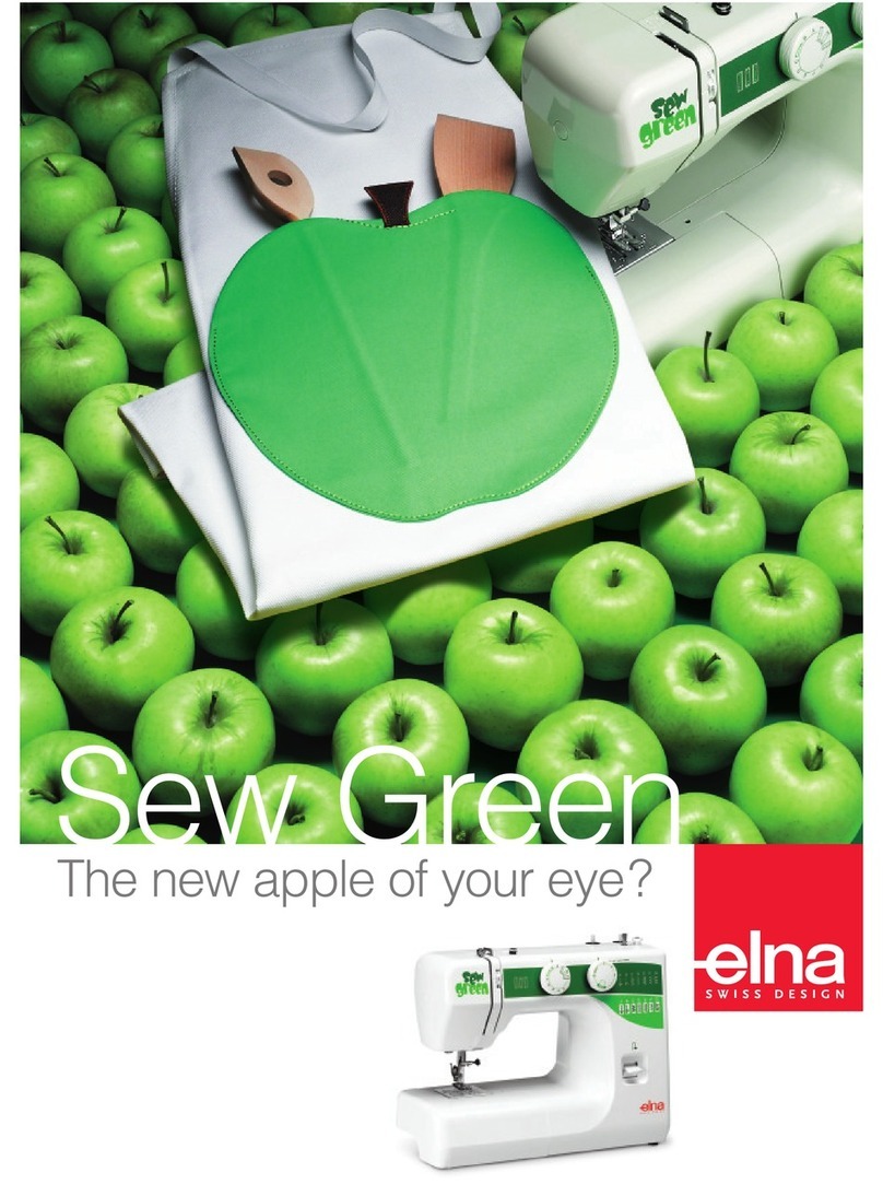 ELNA Sew Green User manual