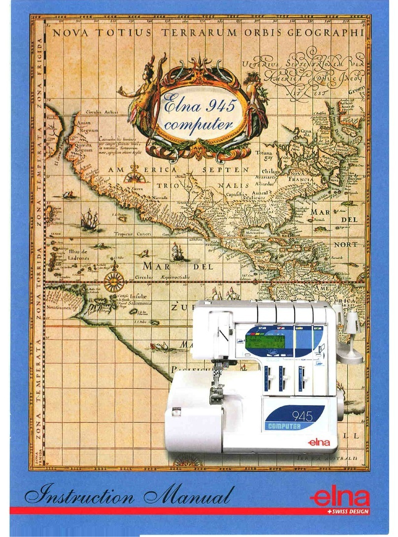 ELNA 945 instruction manual