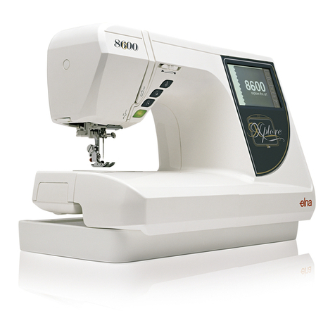 ELNA 8600 User manual
