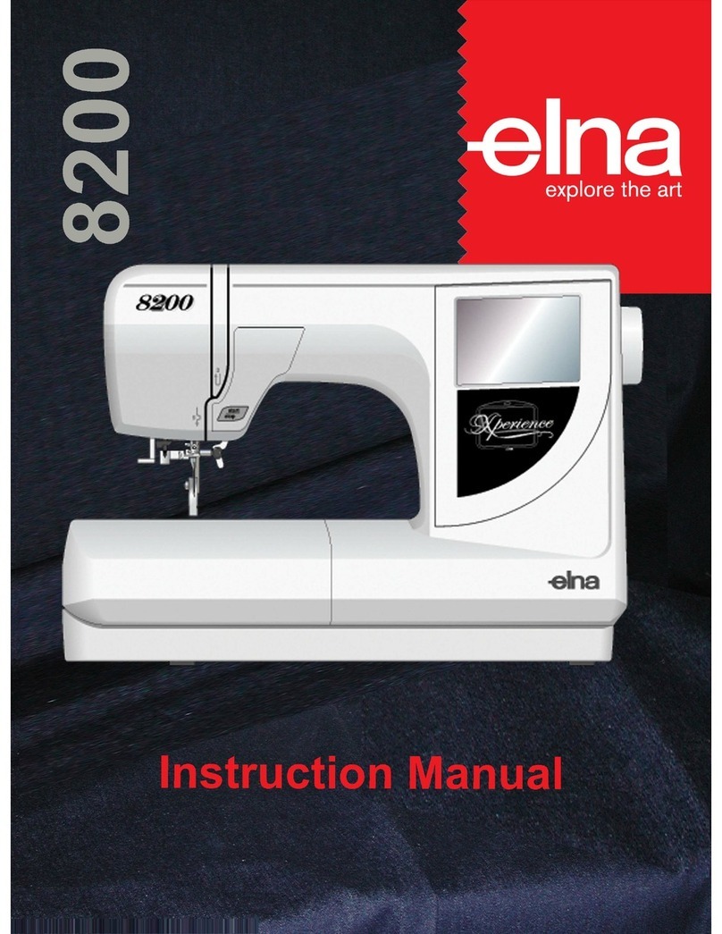 ELNA 8200 instruction manual