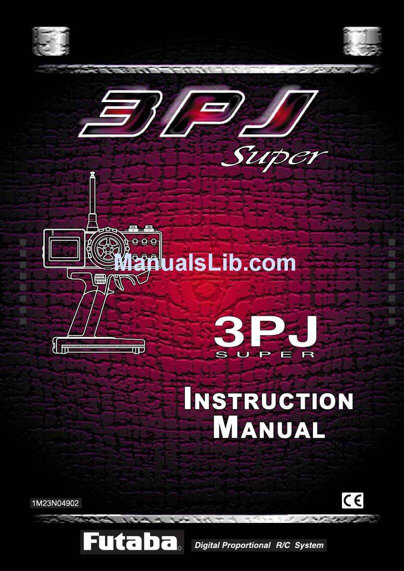 FUTABA 3PJ Super User manual