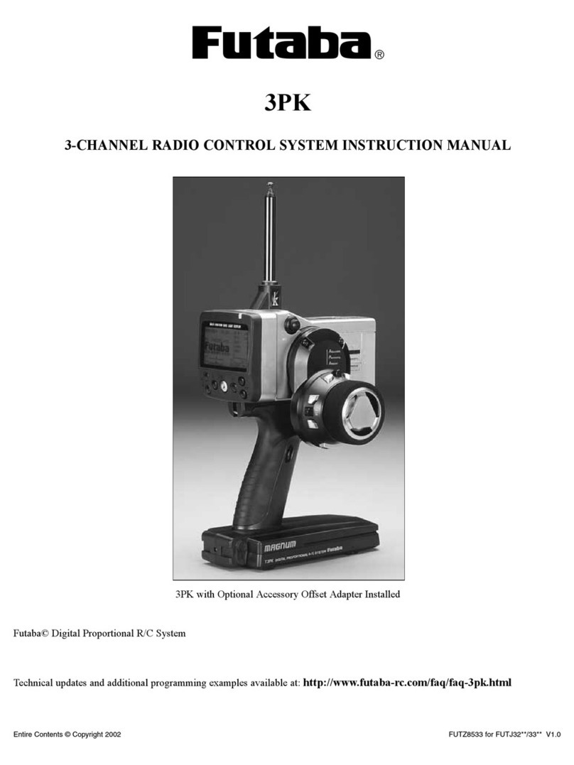 FUTABA Magnum 3PK Super instruction manual