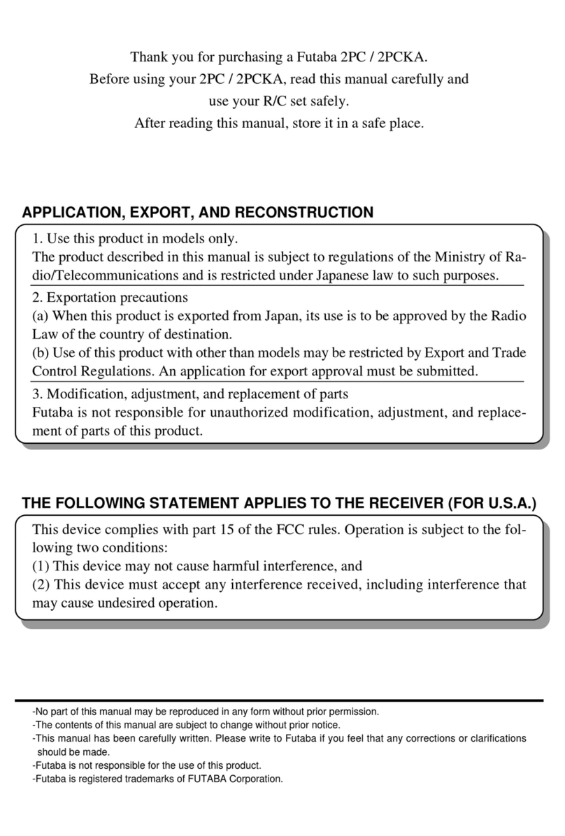 FUTABA 2PC User manual