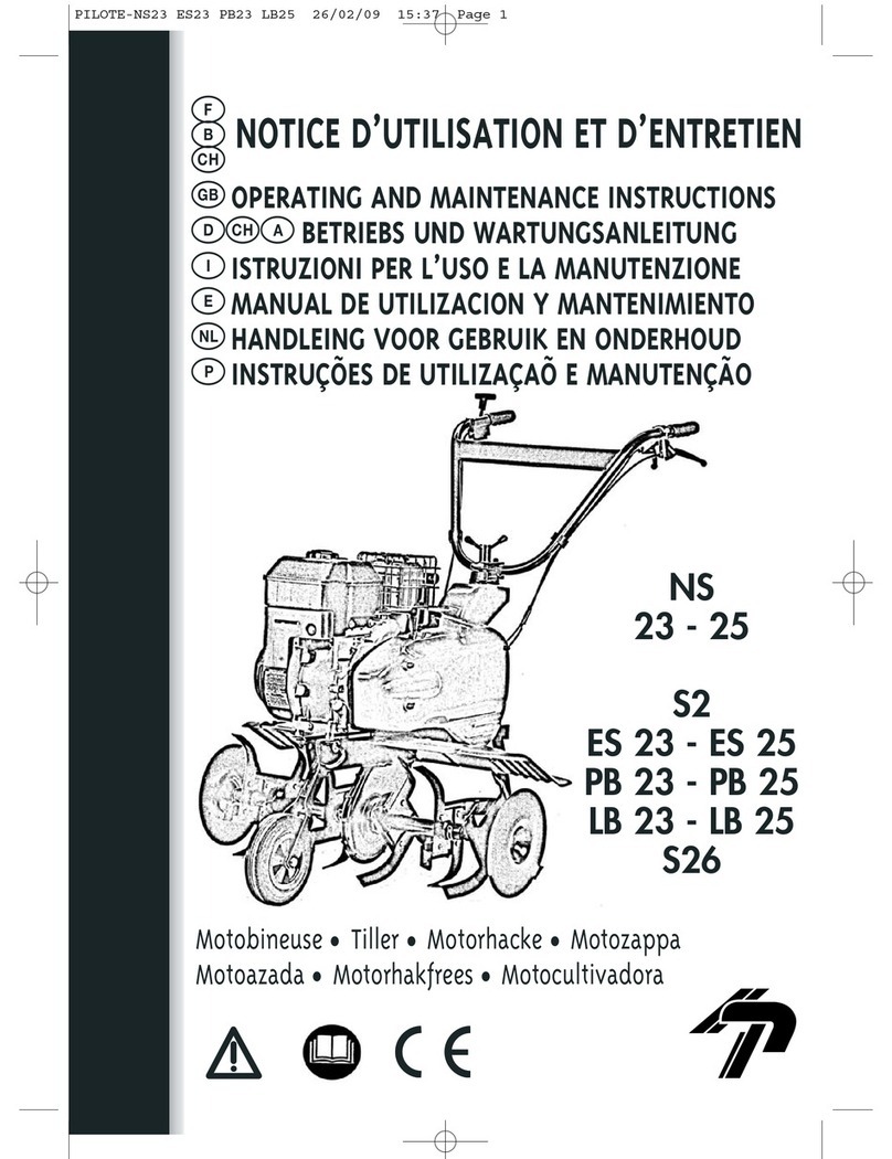 Pilote 88 ES23 Operating and maintenance instructions