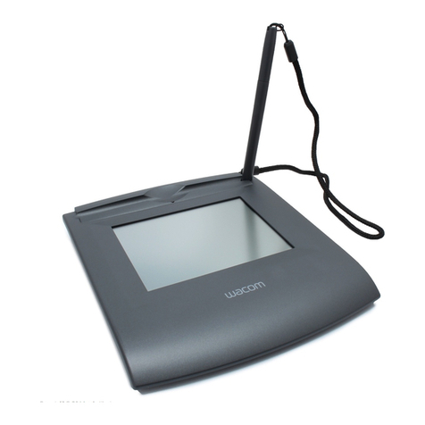 Wacom STU-500 manual