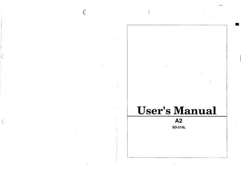Wacom SD-210L User manual