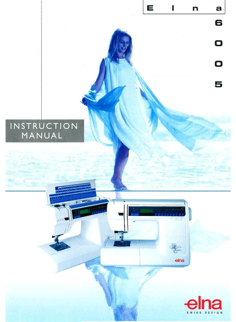 ELNA 6005 instruction manual