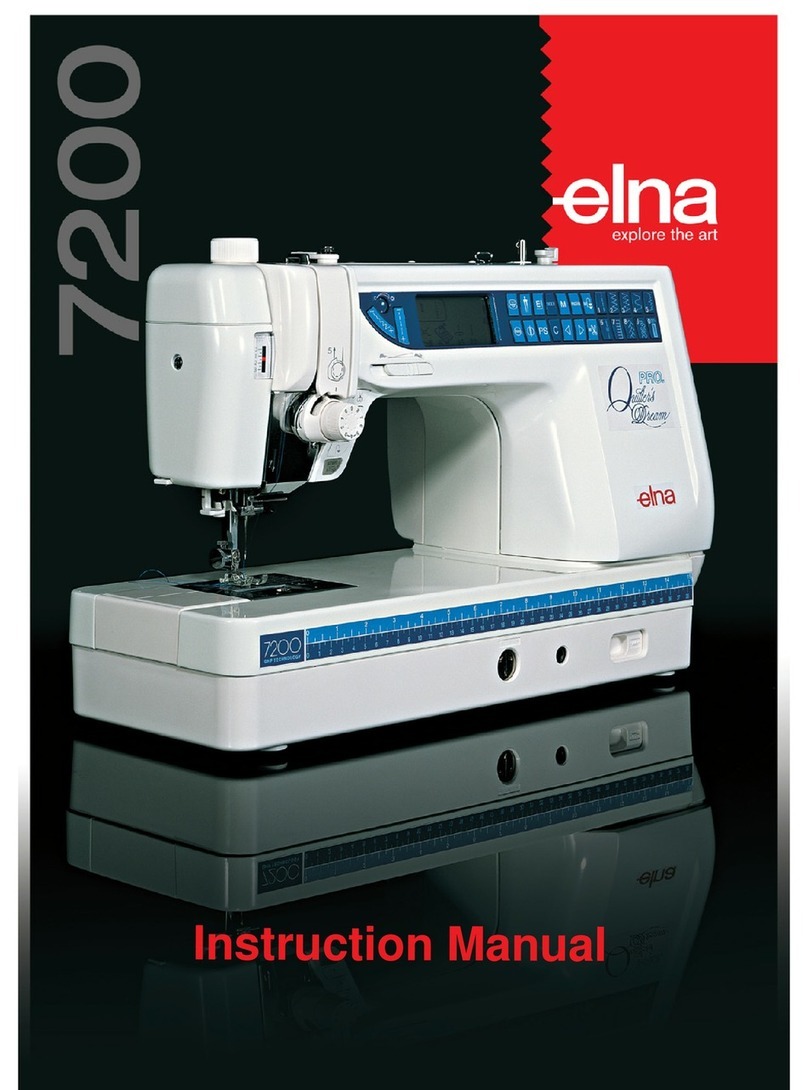 ELNA 7200 instruction manual