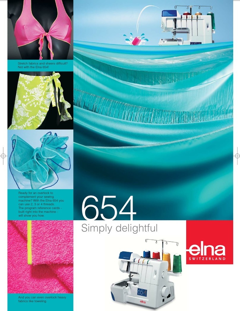 ELNA 654 - User manual