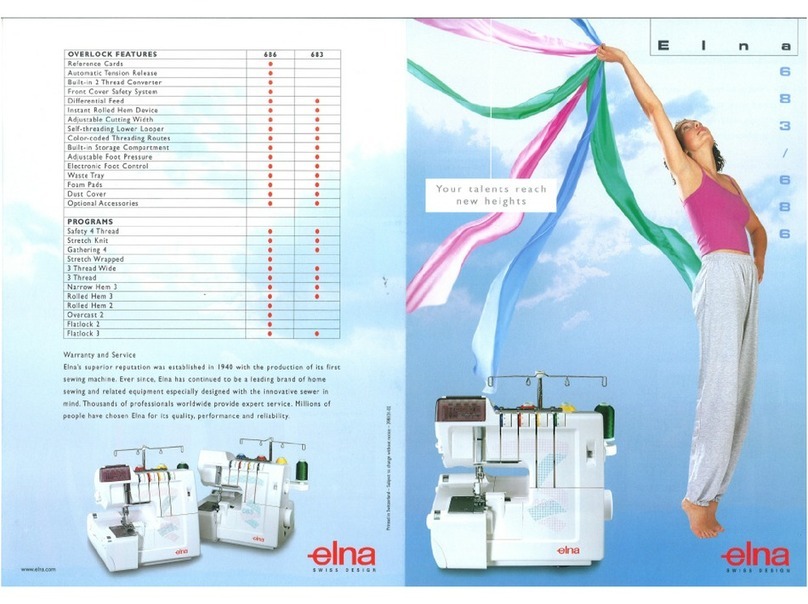 ELNA 683 - LEAFLET User manual