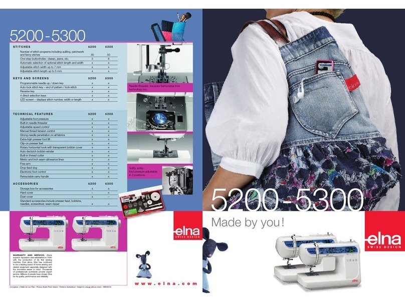 ELNA 5200 User manual