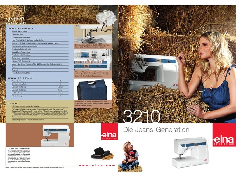 ELNA 3210 JEANS - Broschüre