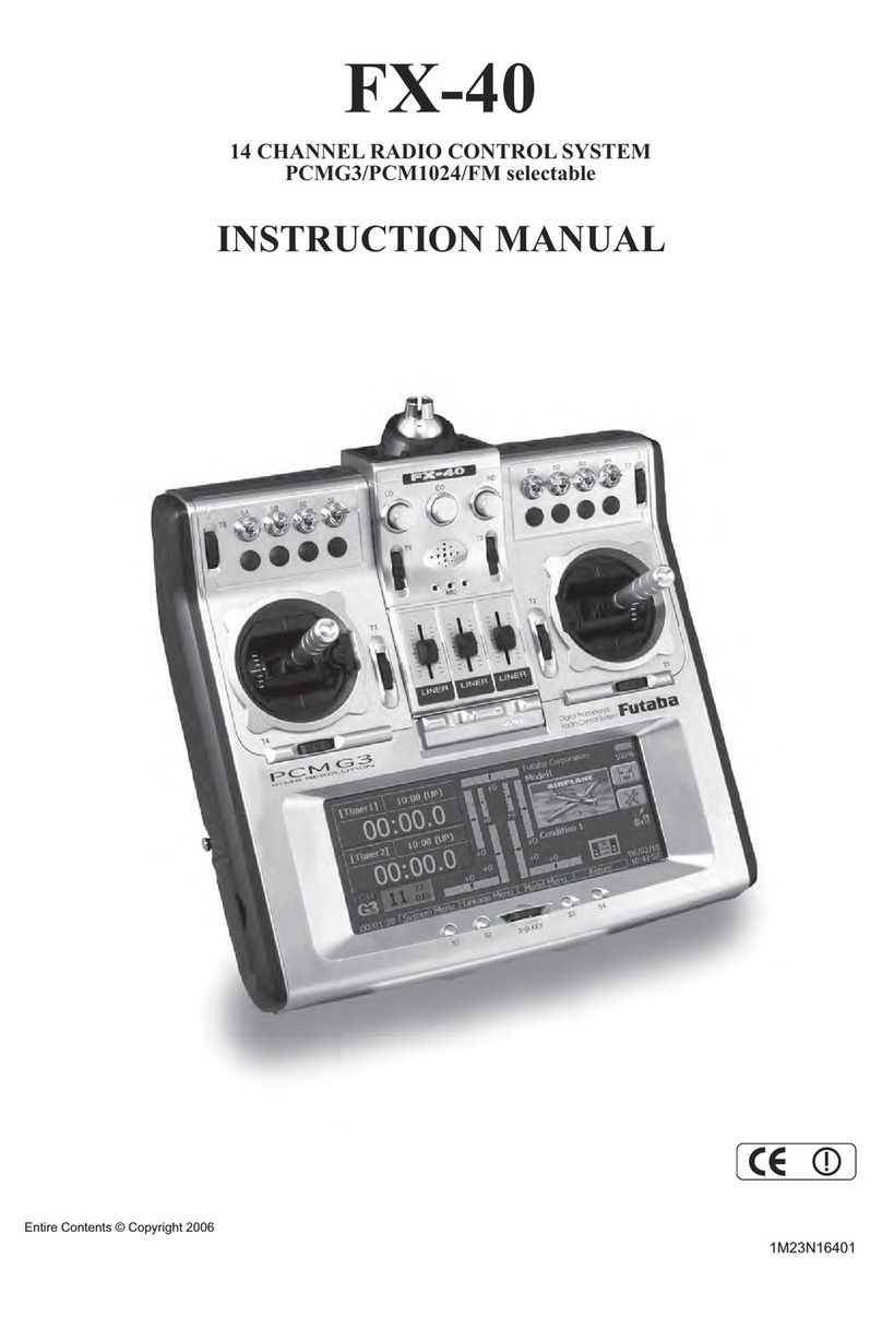 FUTABA FX40 instruction manual