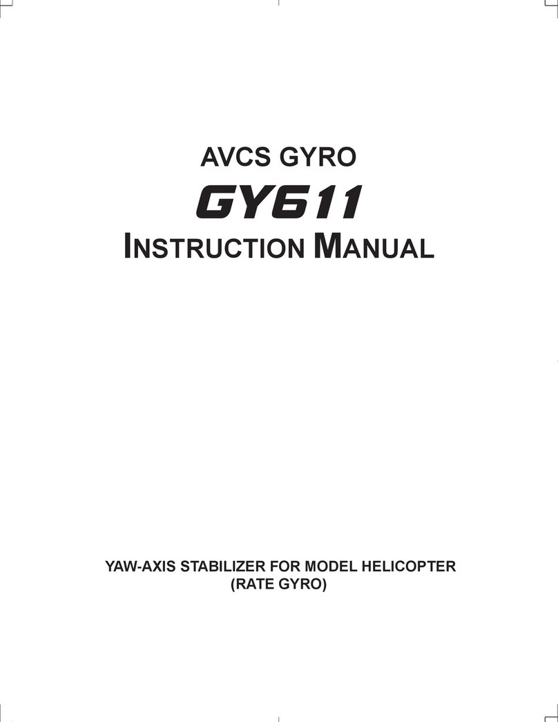 FUTABA GY611 User manual