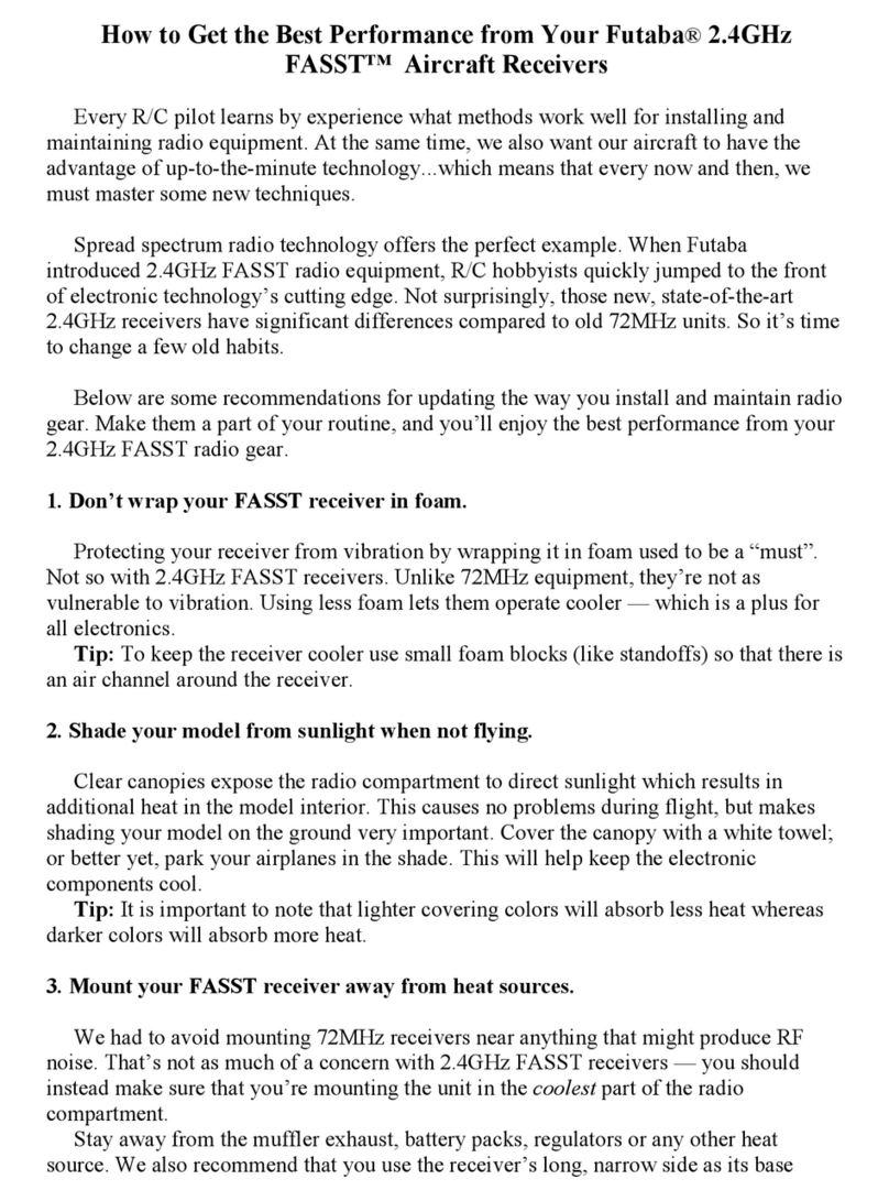 FUTABA R6014FS User manual