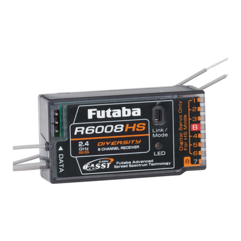 FUTABA R6008HS User manual FUTABA R6008HS User manual