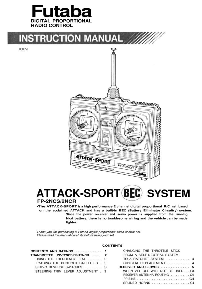 FUTABA ATTACK_SPORT User manual