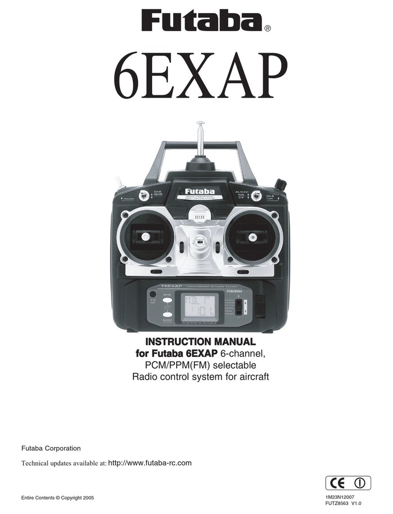 FUTABA 6EXAP instruction manual