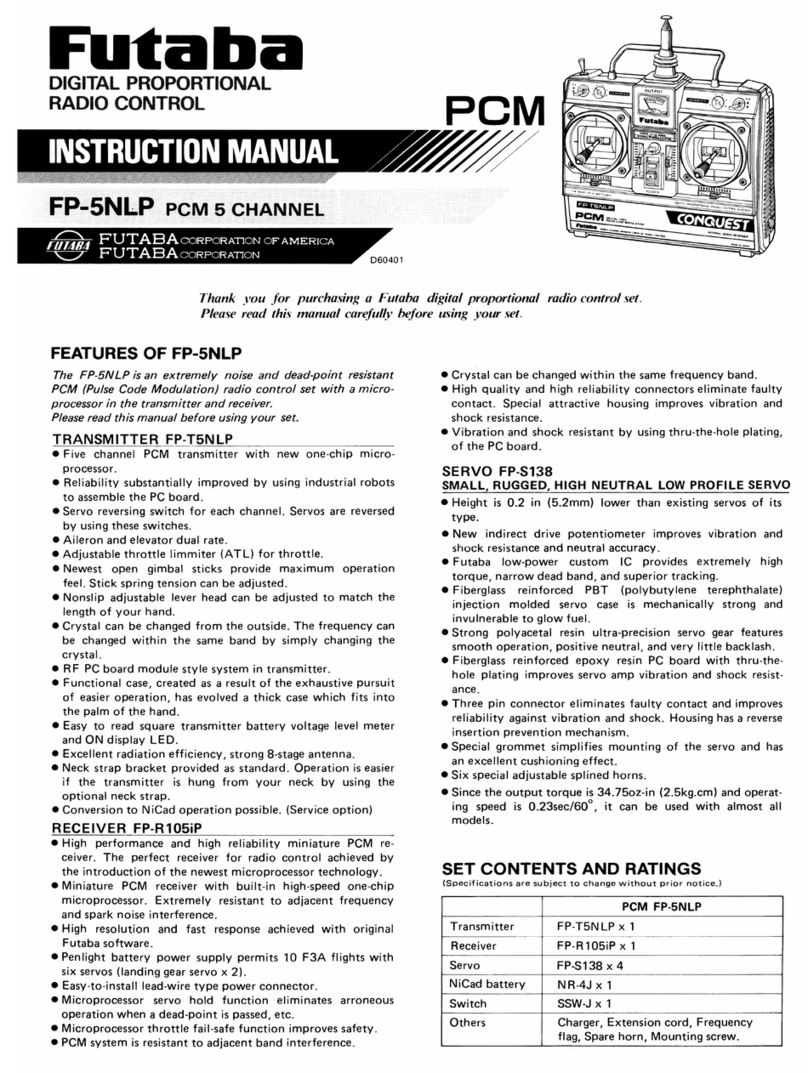 FUTABA FP-5NLP User manual