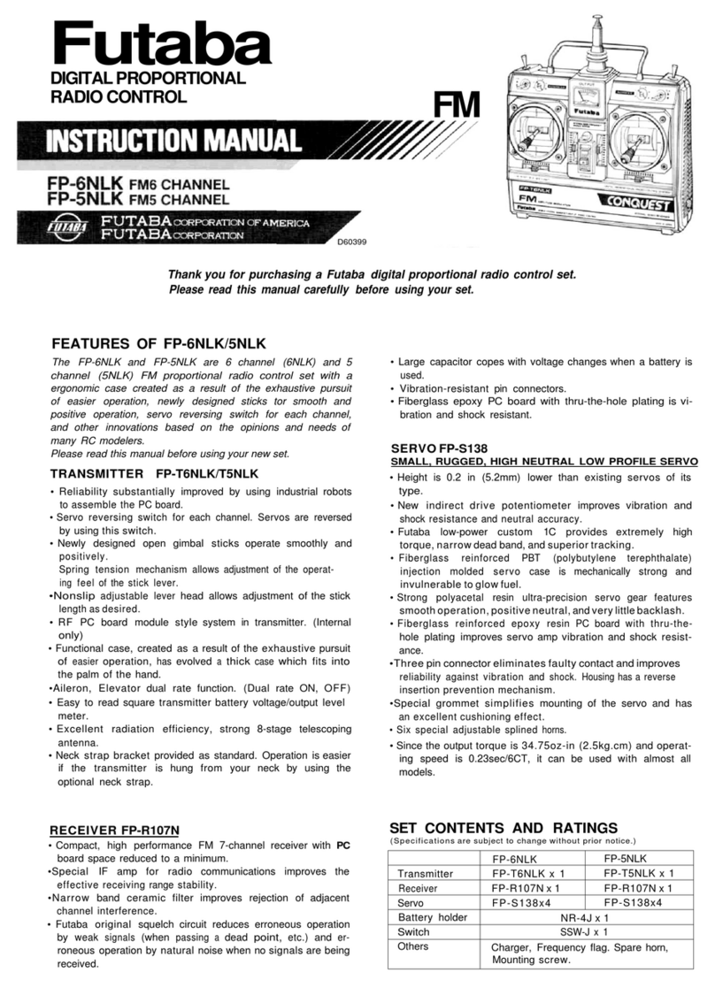 FUTABA FP-5NLK instruction manual