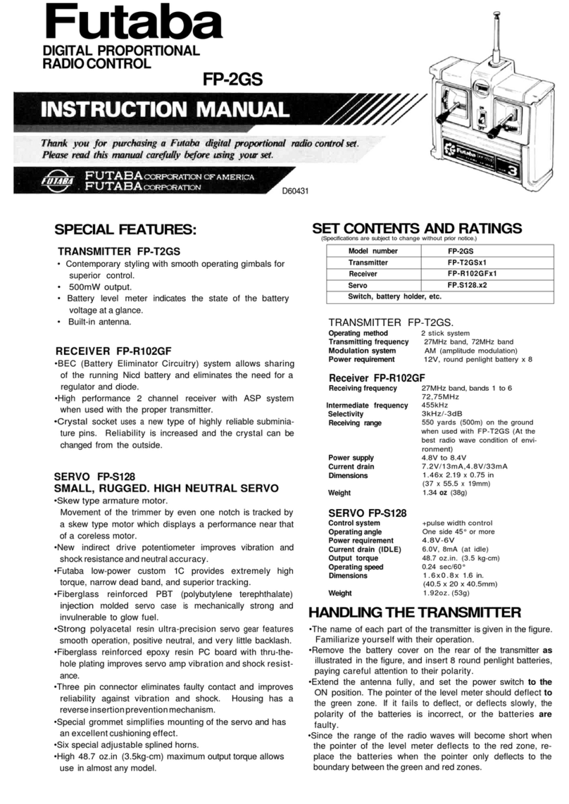 FUTABA FP-2GS User manual