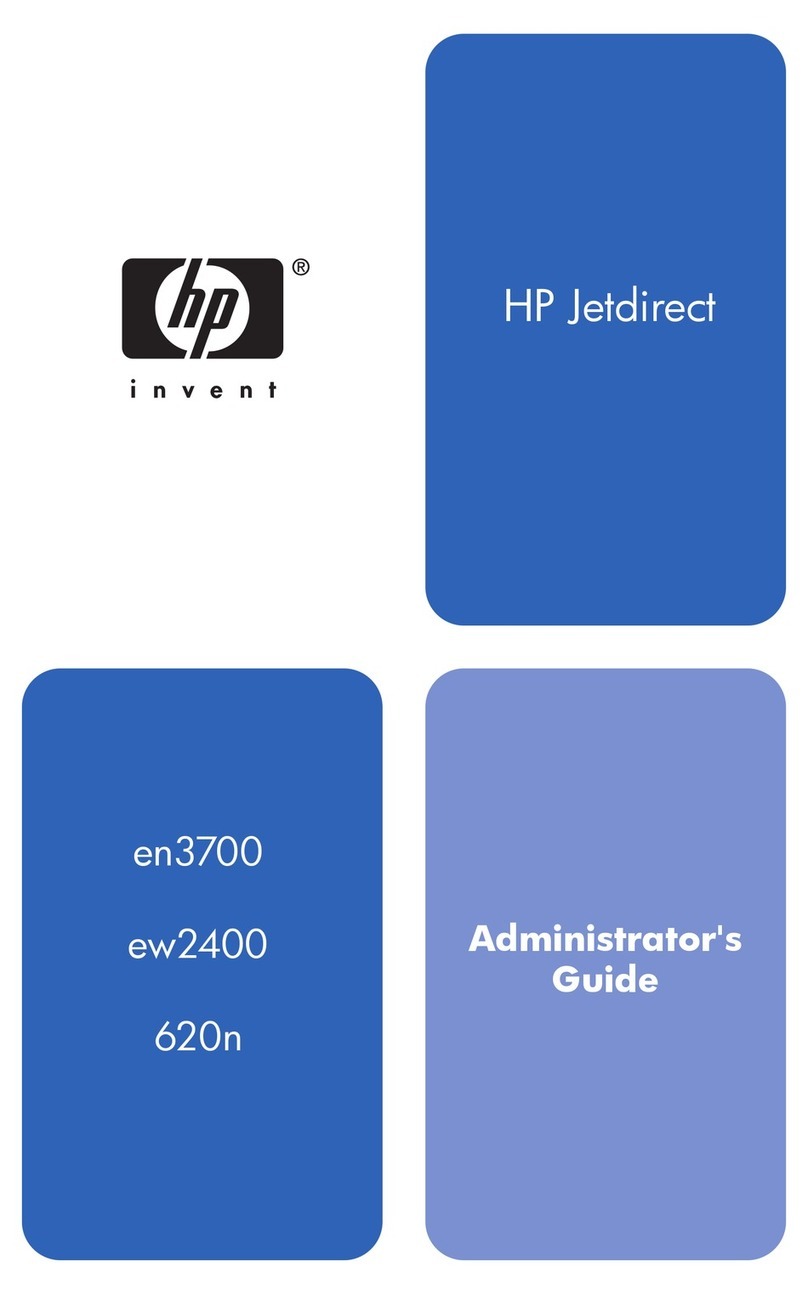 HP Ew2400 - JetDirect Print Server Administrator's guide