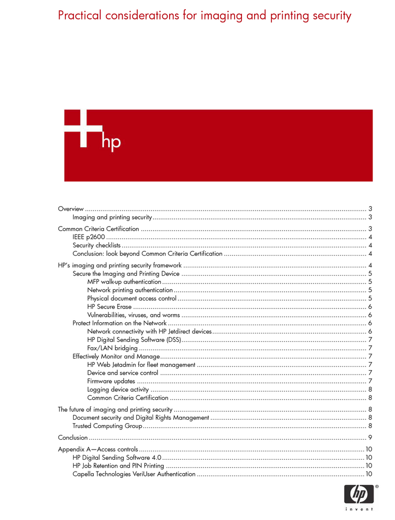 HP 680n - JetDirect Print Server Technical document