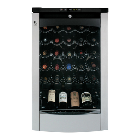 GE PWR04FANBS - Profile - 20in Wine Center Manual