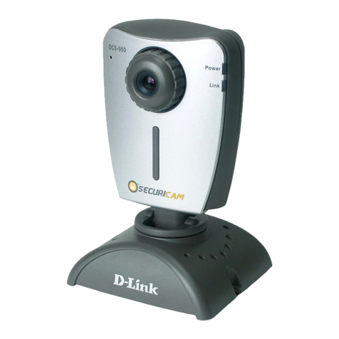 D-Link SECURICAM Network DCS-950 User manual