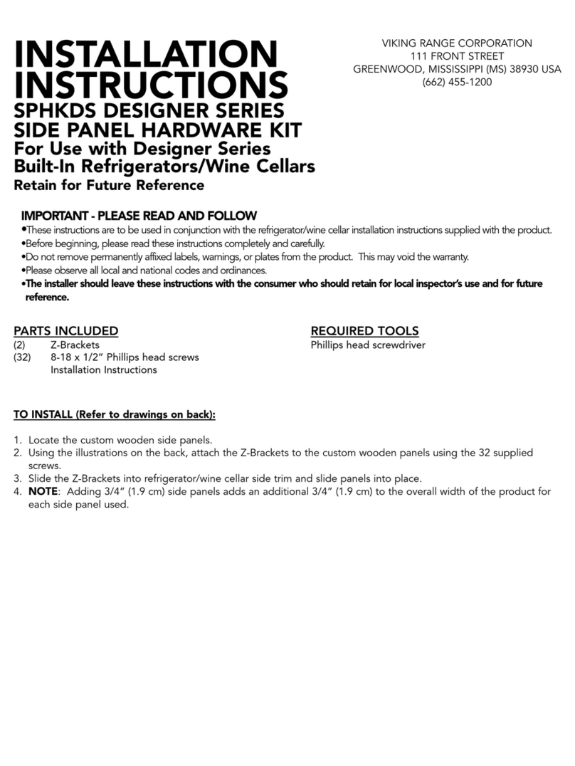 Viking DDWB301CRSS User manual Viking DDWB301CRSS User manual