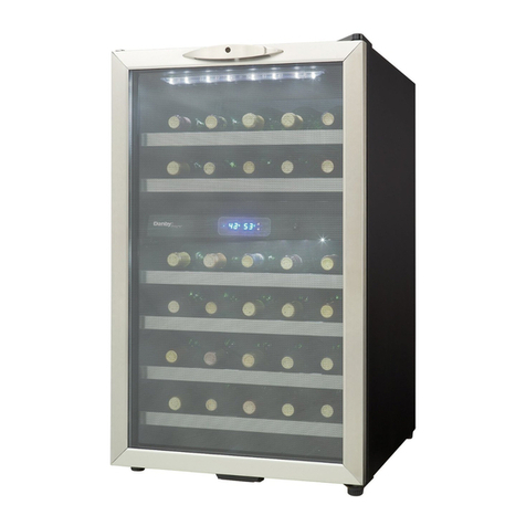 Danby Designer DWC286BLS owner's manual