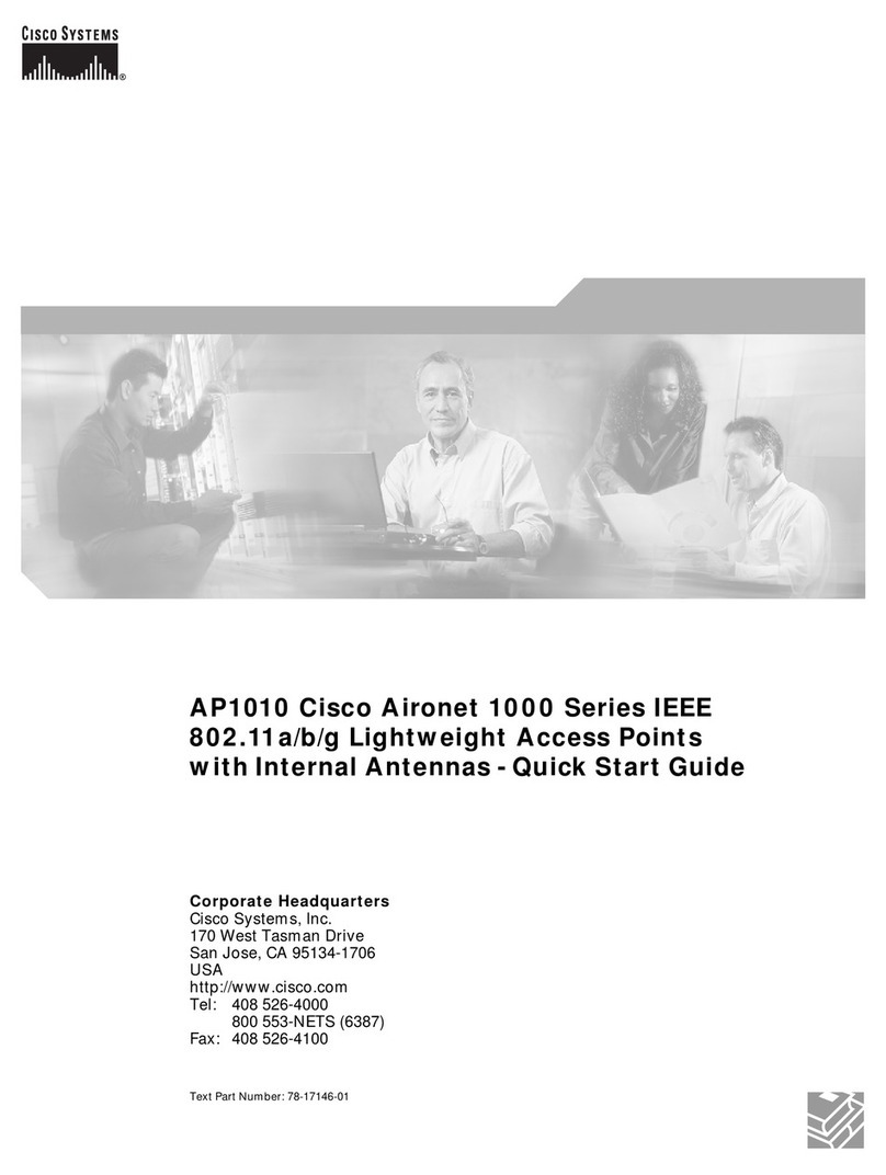 Cisco AIR-AP1010 - 1000 Series Lightweight Access... quick start guide