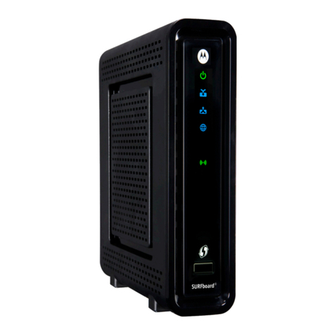 Motorola SBG6580 Series User manual