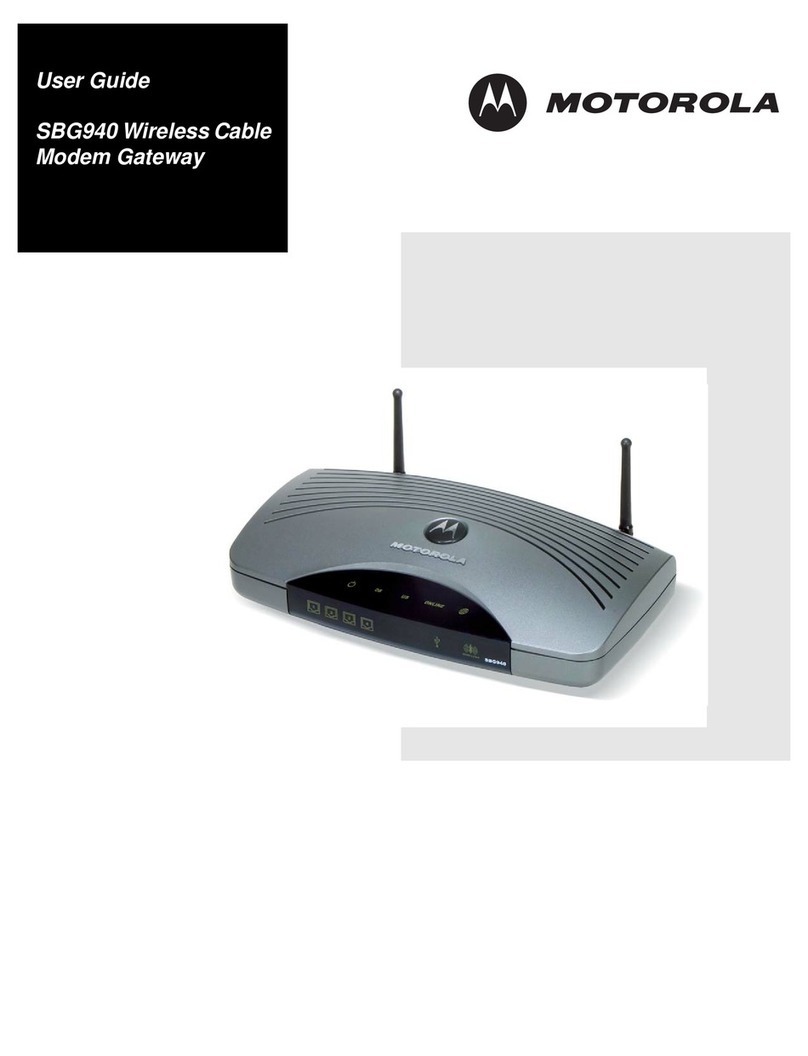 Motorola SBG-940 user guide