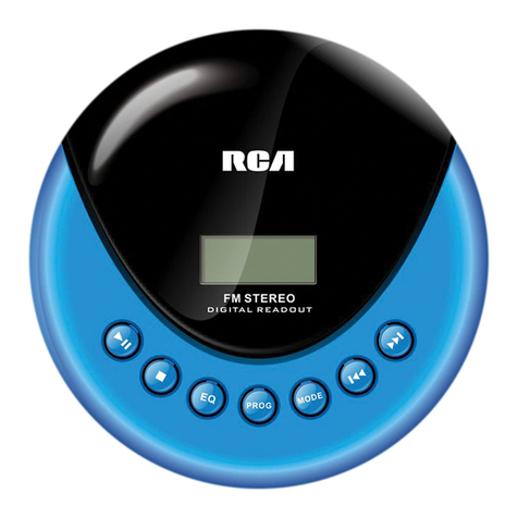 RCA RP3013 User manual
