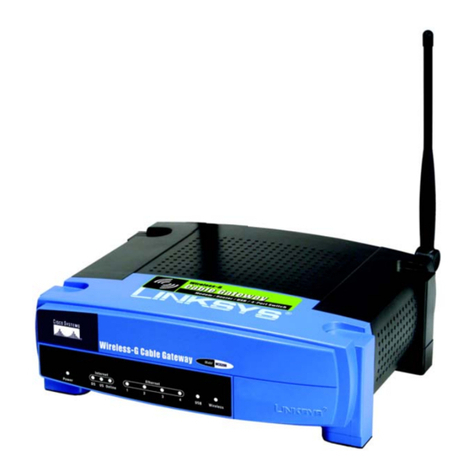 Linksys WCG200 - Wireless-G Cable Gateway Wireless... User manual