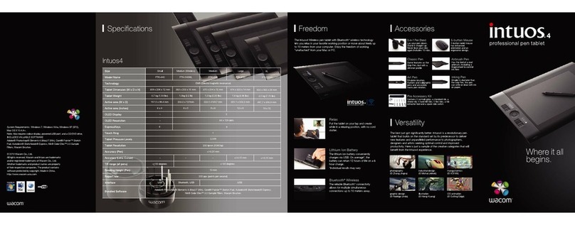 Wacom PTK-540WL - User manual