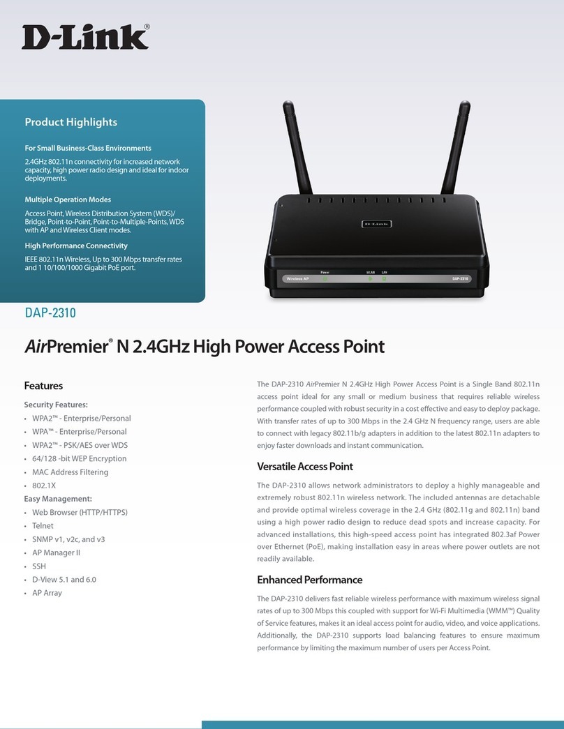 D-Link AirPremier N DAP-2310 User manual