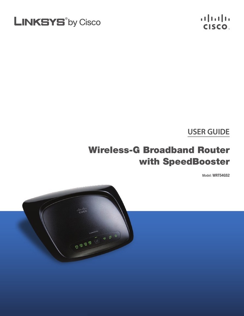 Cisco RB-WRT54GS2 - Wireless-G Broadband Router User manual